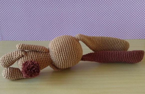 Coelho Orelhudo Biel Amigurumi - Imagem 3