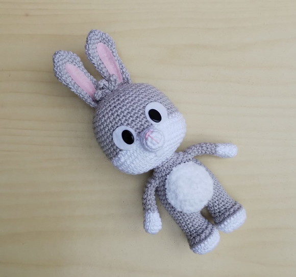 Coelho Fofuxo Amigurumi - Imagem 2