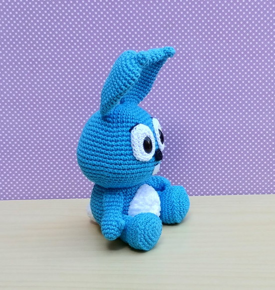 Coelho Dentinho Amigurumi - Imagem 2
