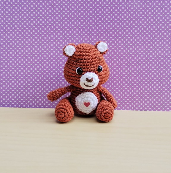 Ursinho do Meu Coração Amigurumi
