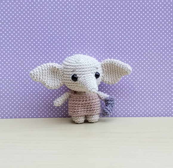 Elfo Dobby - Harry Potter Amigurumi *pronta Entrega