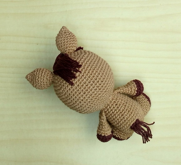 Fazendinha Baby - Cavalo Tobias Amigurumi - Imagem 4