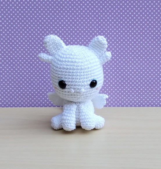 Fúria da Luz Amigurumi - Como Treinar o Seu Dragão