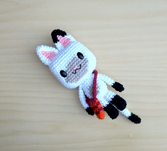 Gato Pandy v.1 Amigurumi - Imagem 2