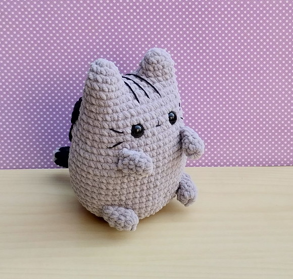 Gato Pusheen Cat Amigurumi - Imagem 3