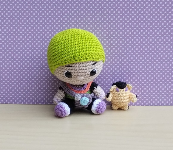 Agente Gekko + Wingman Amigurumi - Imagem 4