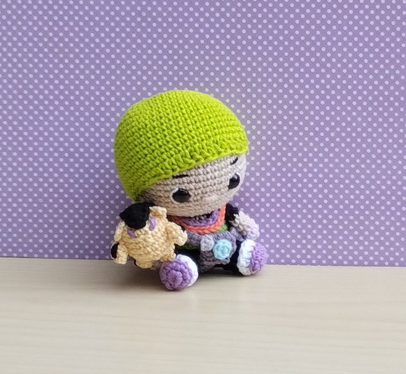 Agente Gekko + Wingman Amigurumi - Imagem 2