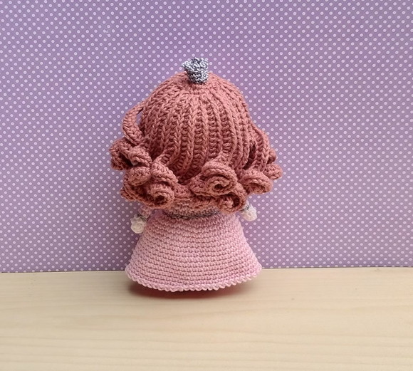 Glinda - Bruxa Boa Amigurumi - Imagem 3