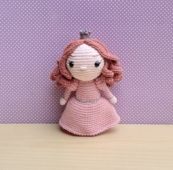 Glinda - Bruxa Boa Amigurumi