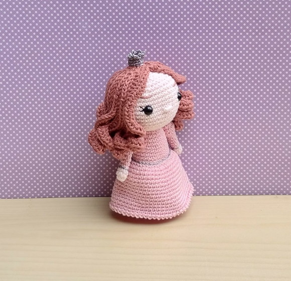 Glinda - Bruxa Boa Amigurumi - Imagem 2