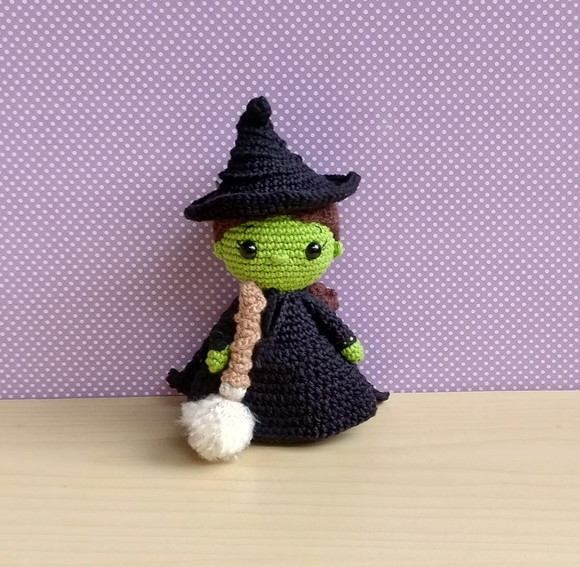 Kit Glinda e Elphaba amigurumi - Imagem 2