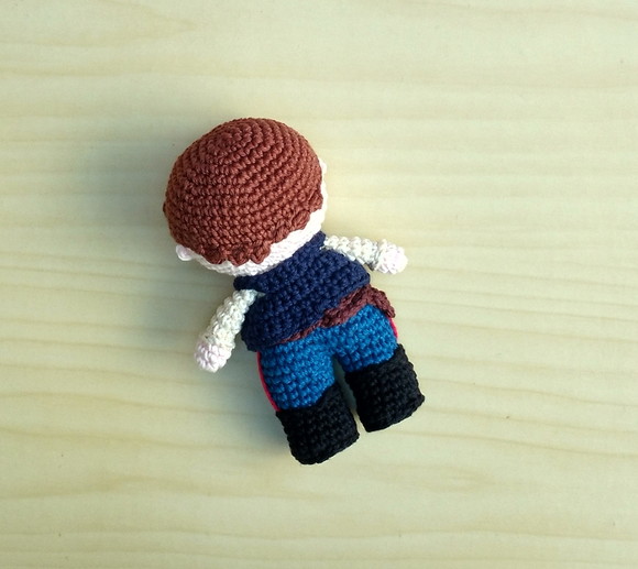 Han Solo Amigurumi - Imagem 4