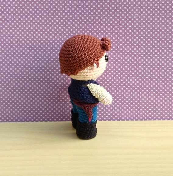 Han Solo Amigurumi - Imagem 5
