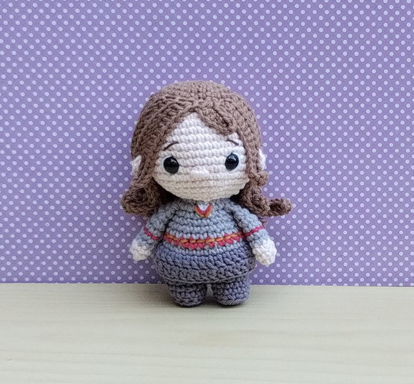 Hermione- Harry Potter Amigurumi *pronta Entrega