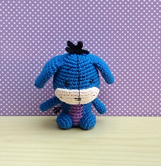Burrinho ió Amigurumi - Imagem 2