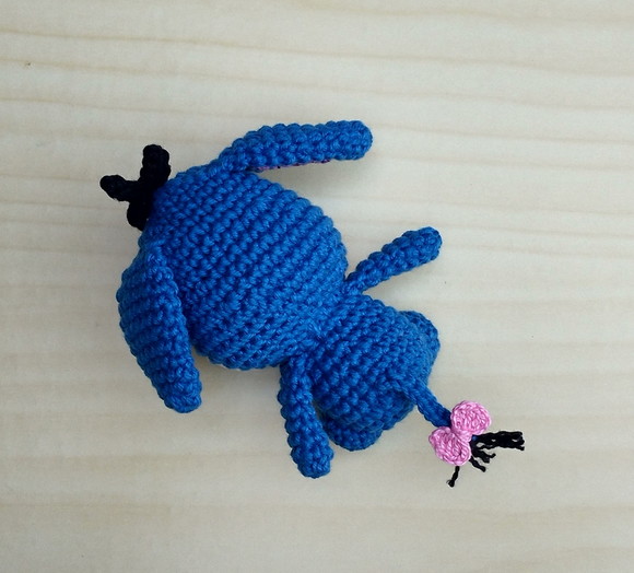 Burrinho ió Amigurumi - Imagem 3