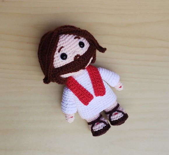 Jesus Amigurumi - Imagem 3
