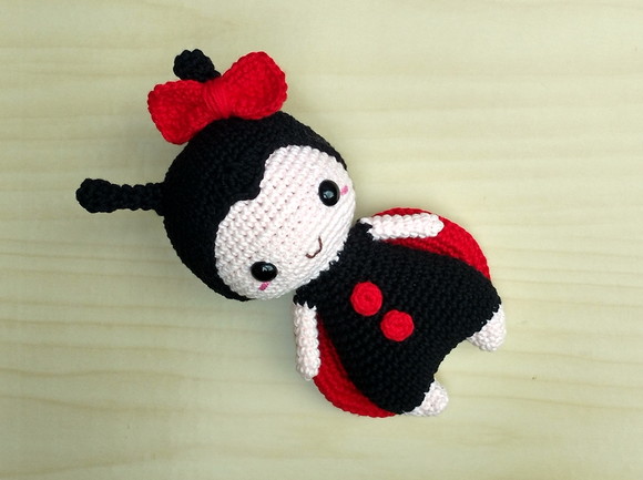 Joaninha Gaby Amigurumi - Imagem 2