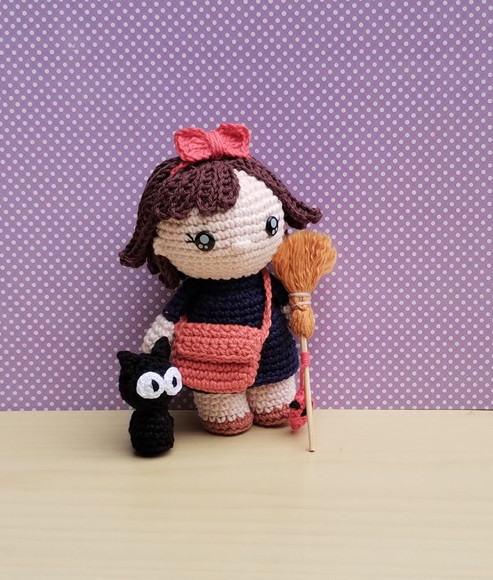 Kit Kiki e Jiji Amigurumi - Imagem 2