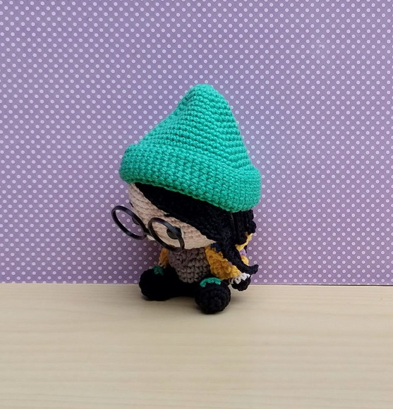 Agente Killjoy Amigurumi - Imagem 2