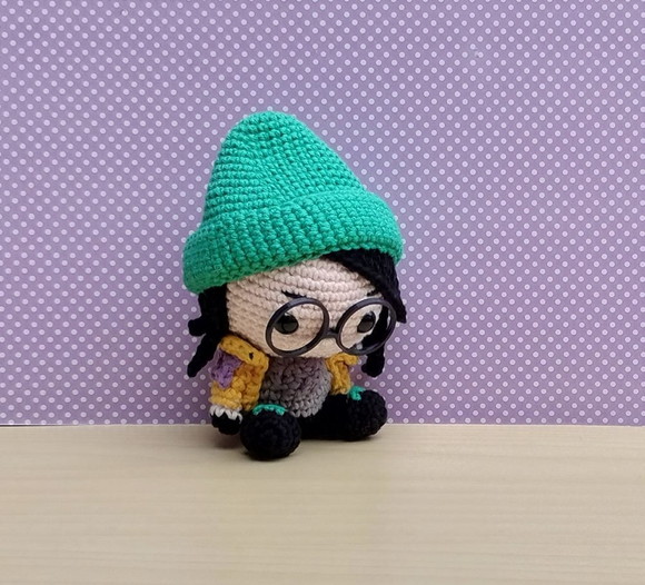 Agente Killjoy Amigurumi - Imagem 3