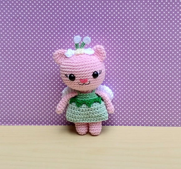 Kitty Fada ( a Casa Mágica da Gabby) Amigurumi
