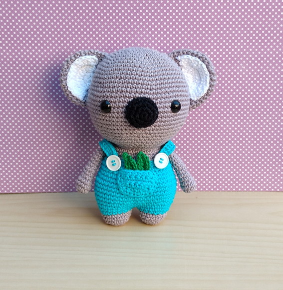 Koala (coala) Pepe Amigurumi - Imagem 3