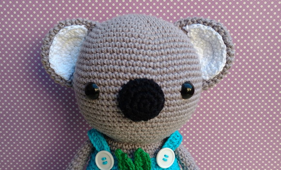 Koala (coala) Pepe Amigurumi - Imagem 2