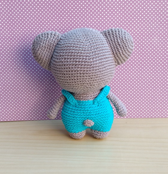 Koala (coala) Pepe Amigurumi - Imagem 4