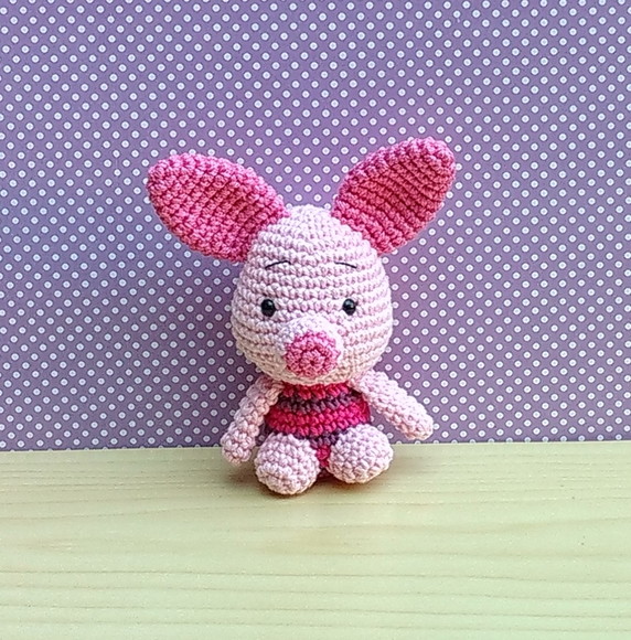 Leitão Amigurumi - Imagem 2