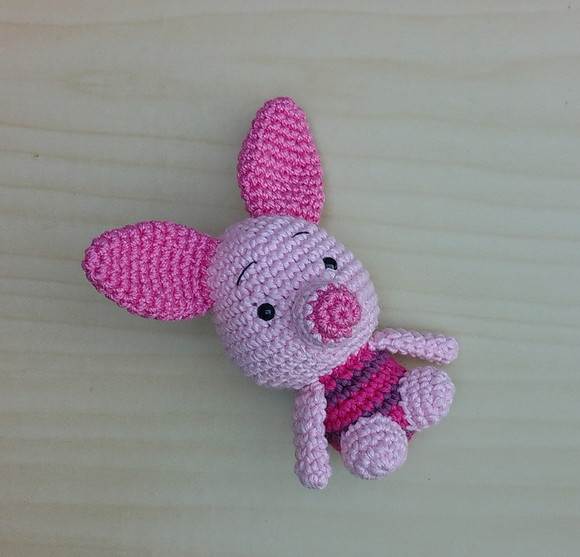 Leitão Amigurumi - Imagem 3