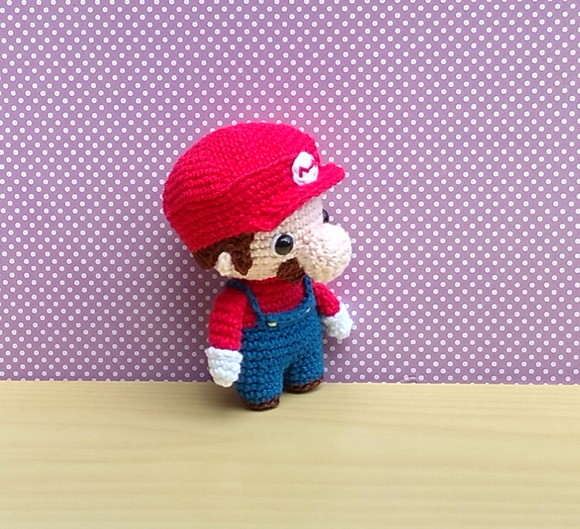 Mario - Chibi amigurumi - Imagem 2