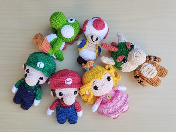Mario - Chibi amigurumi - Imagem 4