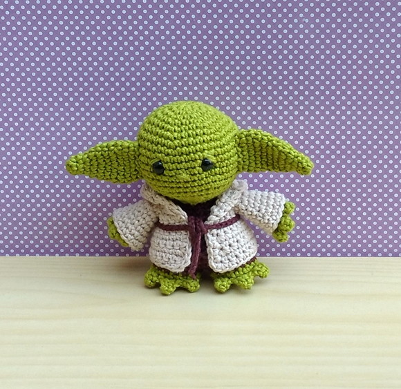 Mestre Yoda - Star Wars Amigurumi