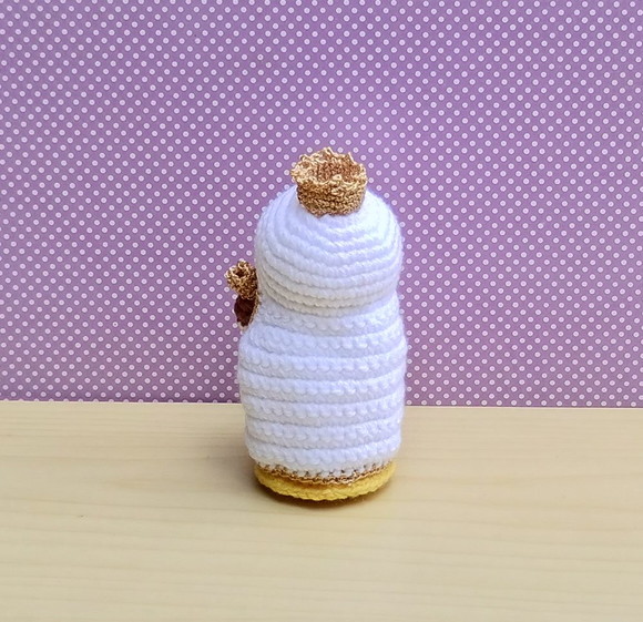 Nossa Senhora Achiropita Amigurumi - Imagem 3