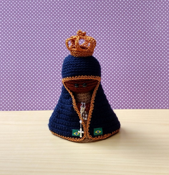 Nossa Senhora Aparecida Versão 2 Amigurumi