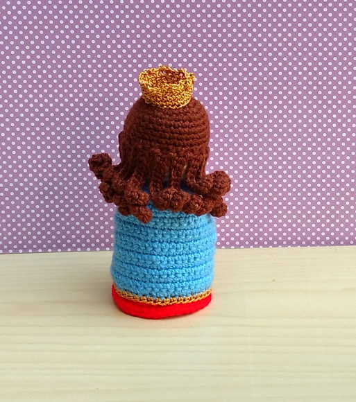 Nossa Senhora Auxiliadora Amigurumi - Imagem 3