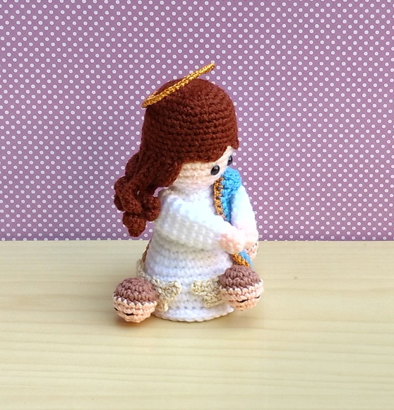Nossa Senhora da Conceição (Imaculada Conceição) Amigurumi - Imagem 2