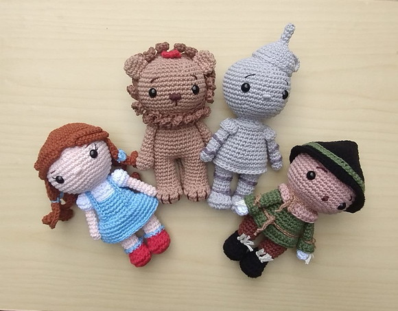 Combo Oz Amigurumi com 4 Personagens - Imagem 2