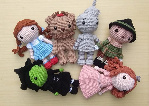 Combo Oz Amigurumi com 6 Personagens - Imagem 2
