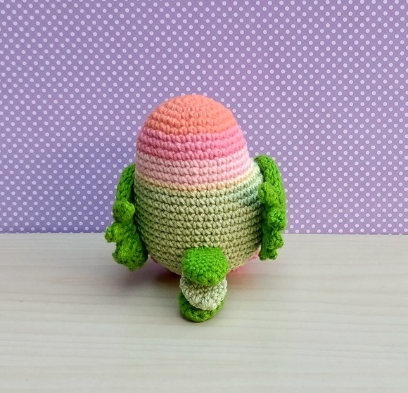 Pássaro do Amor Love Amigurumi - Imagem 3