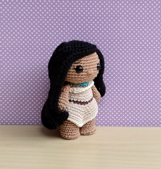 Pocahontas Amigurumi - Imagem 2