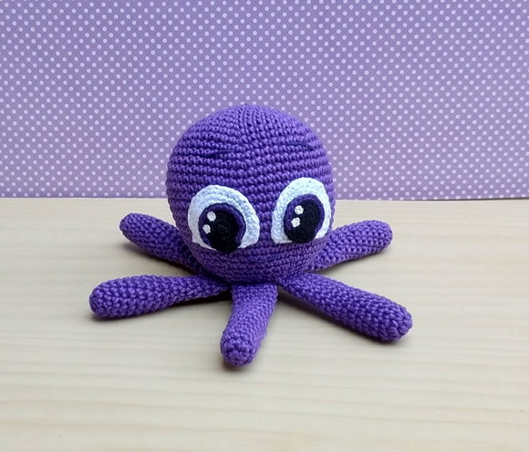 Polvo Pow - Bolofofos Amigurumi