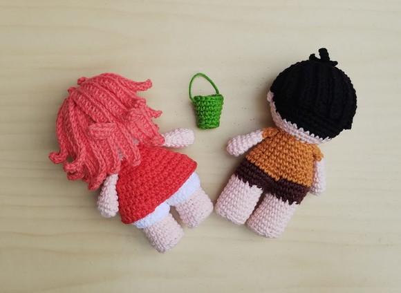 Ponyo e Sosuke Amigurumi - Imagem 4