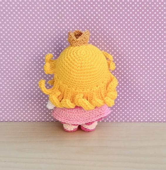 Peach - Chibi Amigurumi - Imagem 3