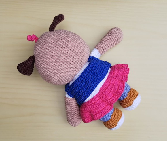 Pug Chip Amigurumi - Imagem 4