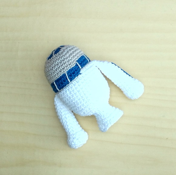 R2D2 Amigurumi - Imagem 5