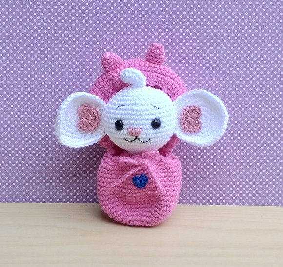 Ratinha Potato v.2 Amigurumi - Imagem 3