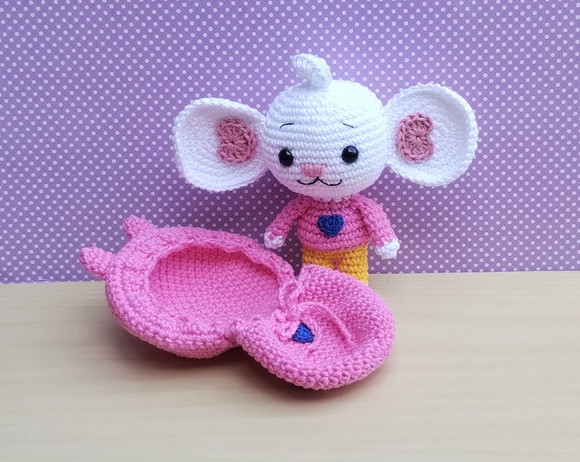 Ratinha Potato v.2 Amigurumi - Imagem 2