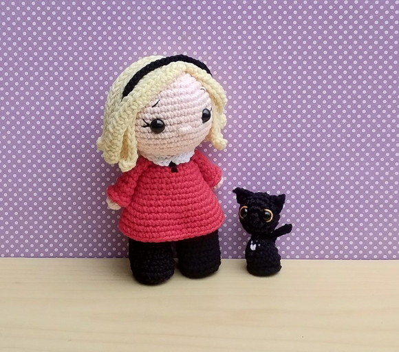 Sabrina e Salém Amigurumis - Imagem 2